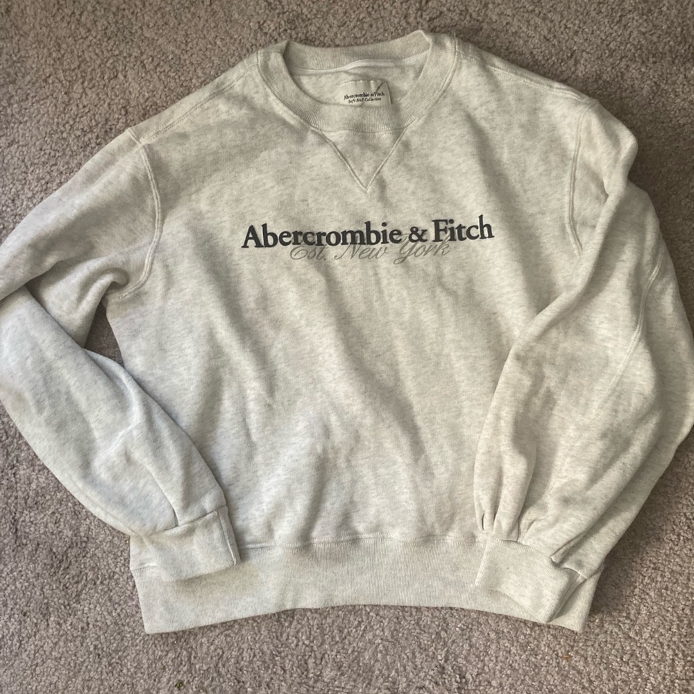 ABERCROMBIE & FITCH NEW YORK CREWNECK SWEATSHIRT XXS